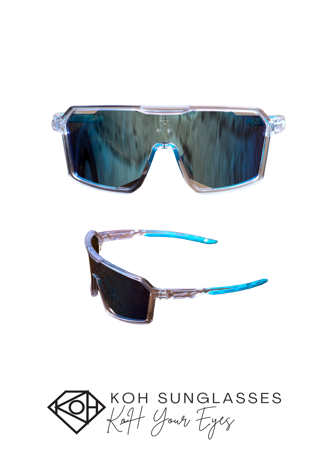 BLUE EYES WINDPROOF Blue KOH Sunglasses OiDES.PRO store Onlineshop Canary Islands